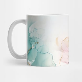 Flower Garden - Abstract Alcohol Ink Art Mug